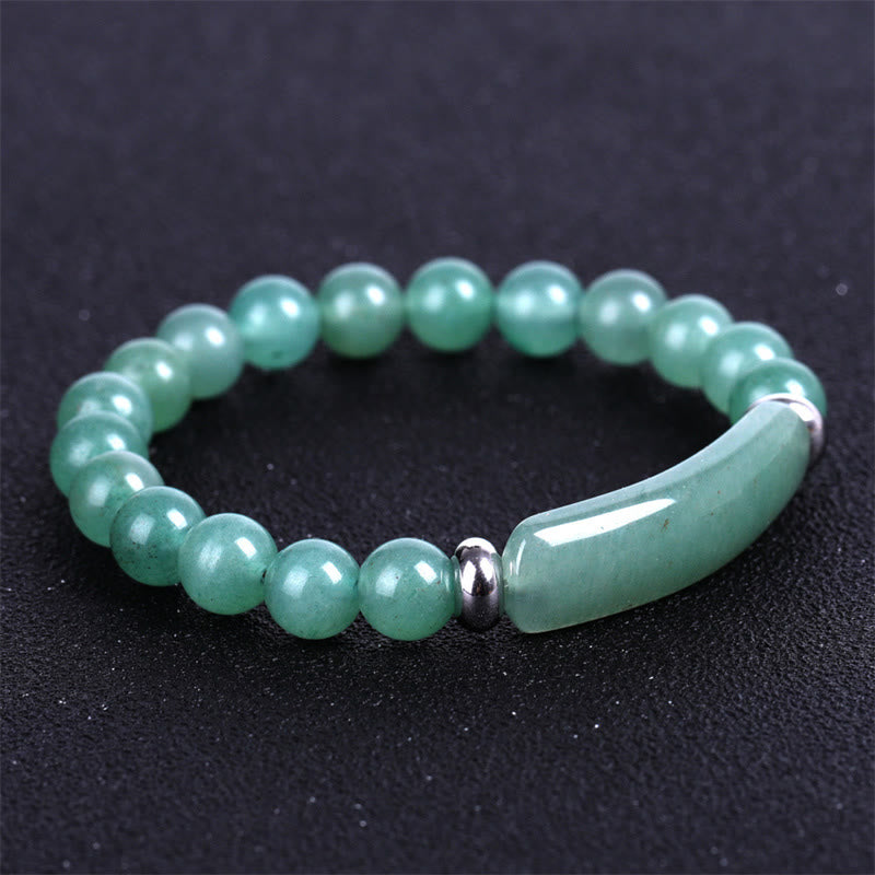 Pulsera curativa de piedras preciosas naturales hechas a mano con Buddha Stones