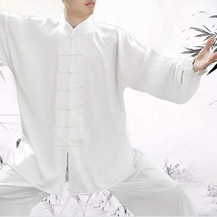 Buddha Stones patrón Simple meditación oración espiritual Zen Tai Chi Qigong práctica conjunto de ropa Unisex