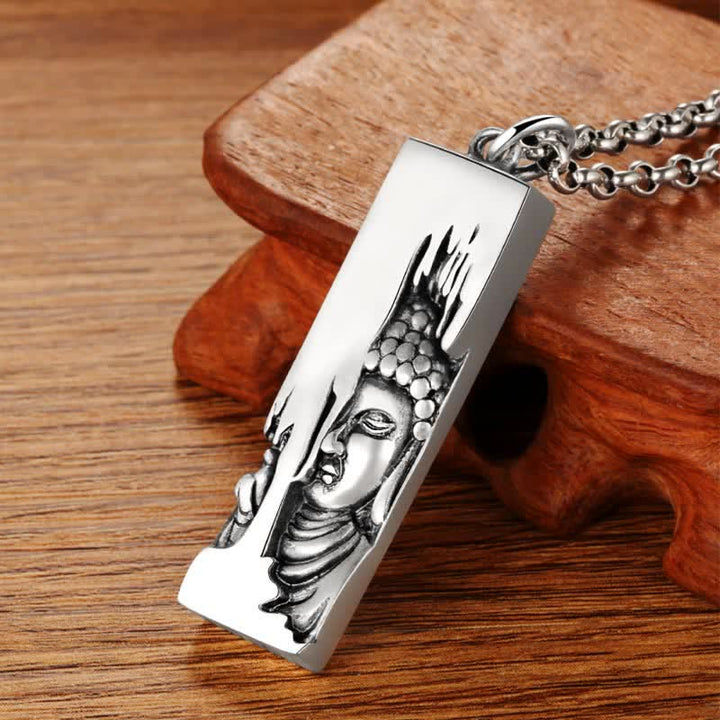 Collar con colgante de Buddha Stones, Tathagata, protección y fuerza, estilo vintage - image 12