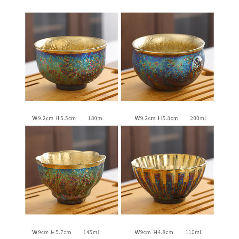 Tazas de té de cerámica coloridas de las Buddha Stones - image 31