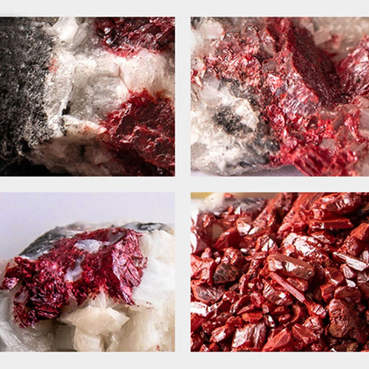 Pulsera de hilo trenzado hecha a mano con cuentas de cinabrio natural de plata de ley 925 con Buddha Stones - image 17