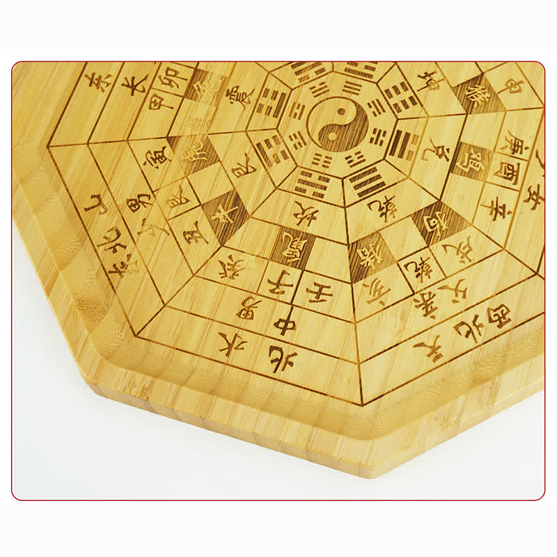 Mapa de Bagua de Bambú Feng Shui Mapa de Energía de Armonía - image 35