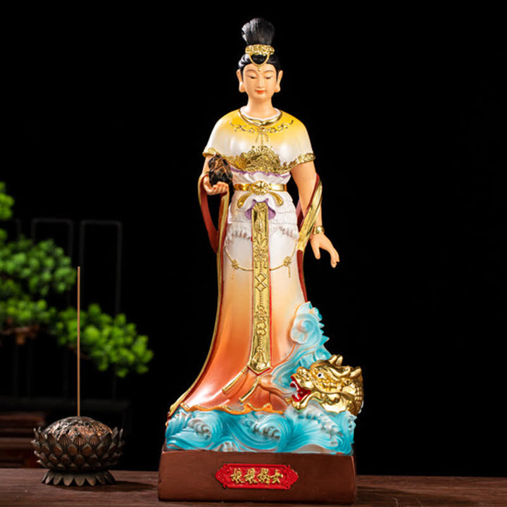 Estatua de resina de protección Bodhisattva Nuwa decoración del hogar - image 6