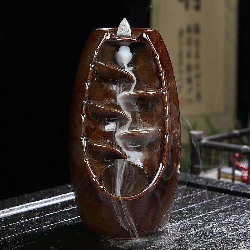 Quemador de incienso con protección de dragón tibetano, Buddha Stones , decoración - image 2