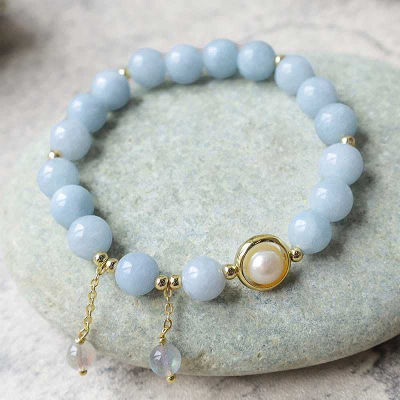 Pulsera con dijes de cuentas de Buddha Stones