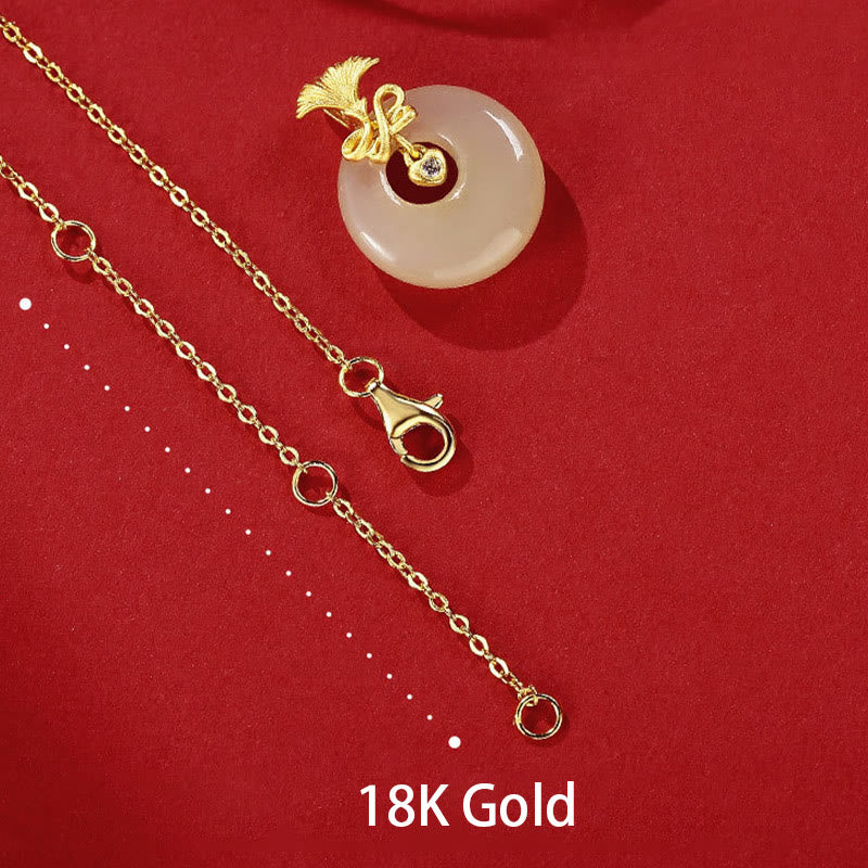 Colgante de plata de ley 925 con Buddha Stones, collar de prosperidad con flor de clavel de Jade Hetiano Natural - image 6