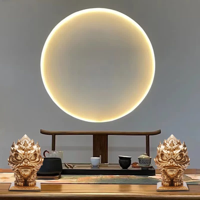 Buddha Stones, estatua de León, resina resistente, decoración para el hogar y la Oficina