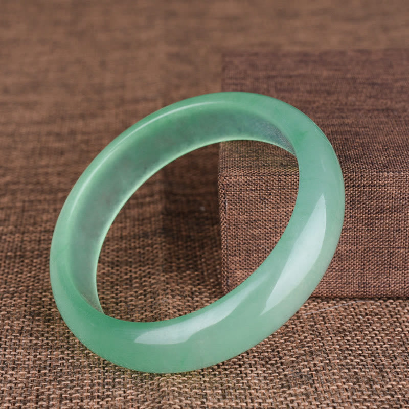 Pulsera de prosperidad curativa de la suerte de jade natural con Buddha Stones - image 3