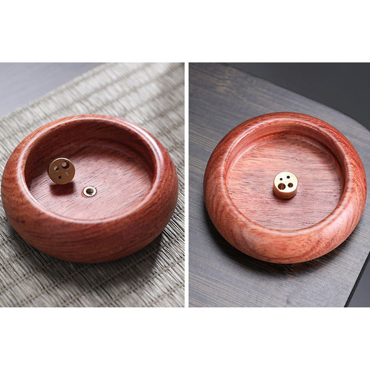 Buddha Stones Mini madera de ébano, palisandro, palo curativo para meditación, decoración de quemador de incienso - image 10