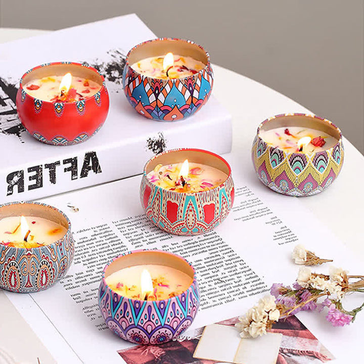 Té blanco Flor de jengibre Lavanda Gardenia Vela de cera de soja perfumada Regalo para familiares y amigos - image 7