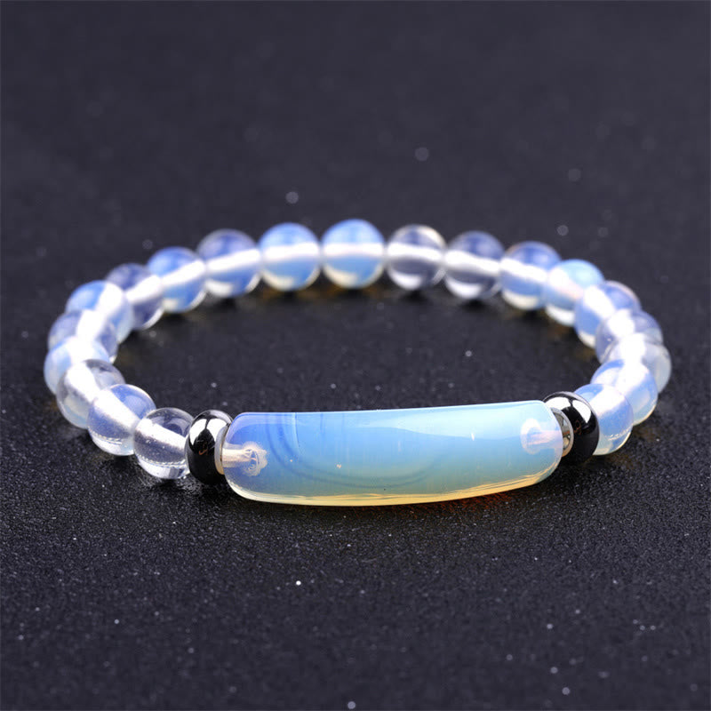 Pulsera curativa de piedras preciosas naturales hechas a mano con Buddha Stones