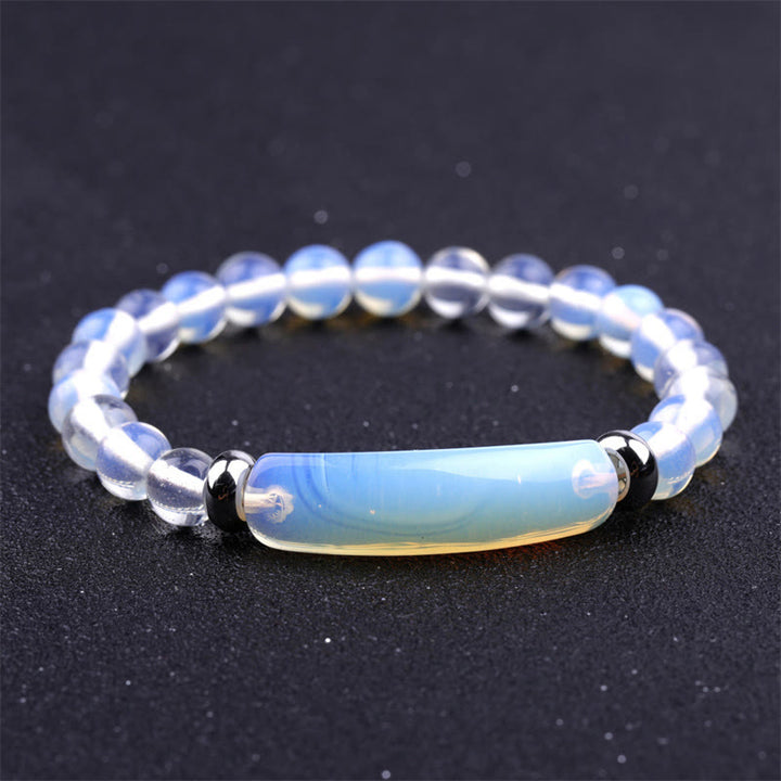 Pulsera curativa de piedras preciosas naturales hechas a mano con Buddha Stones