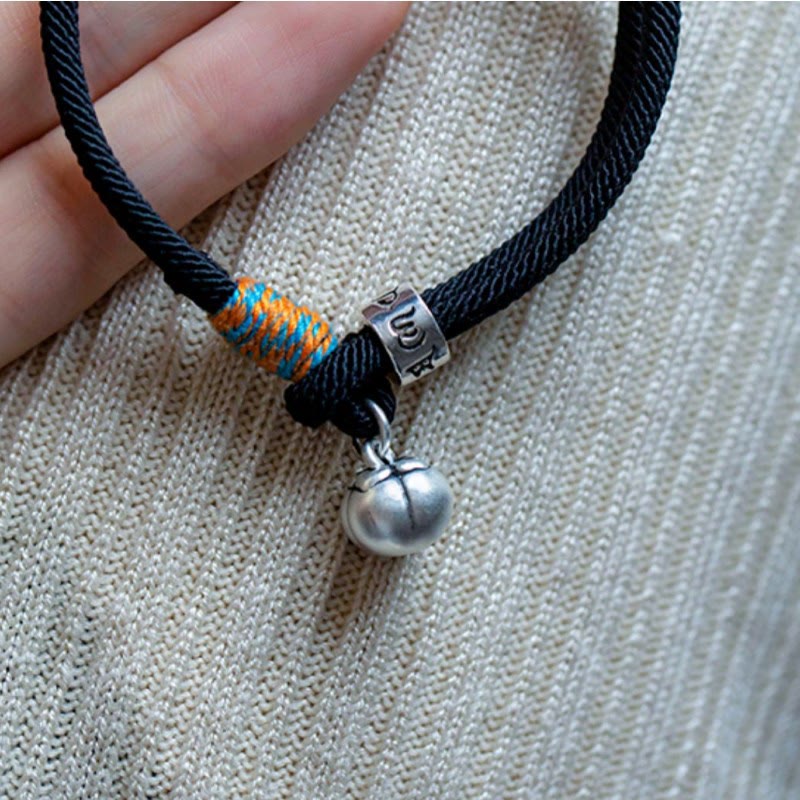 Pulsera trenzada de plata de ley 925 con Buddha Stones, Om Mani Padme Hum tibetano hecho a mano, amuleto de caqui, protección de la suerte - image 3