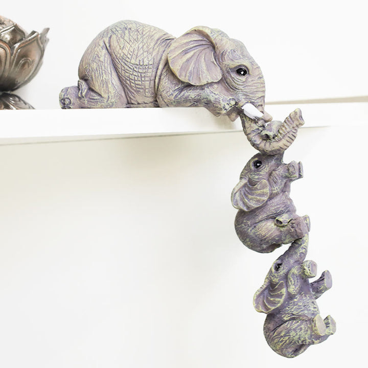 Buddha Stones , 3 uds., figuras de elefante Feng Shui, figura de riqueza, decoración del hogar - image 0
