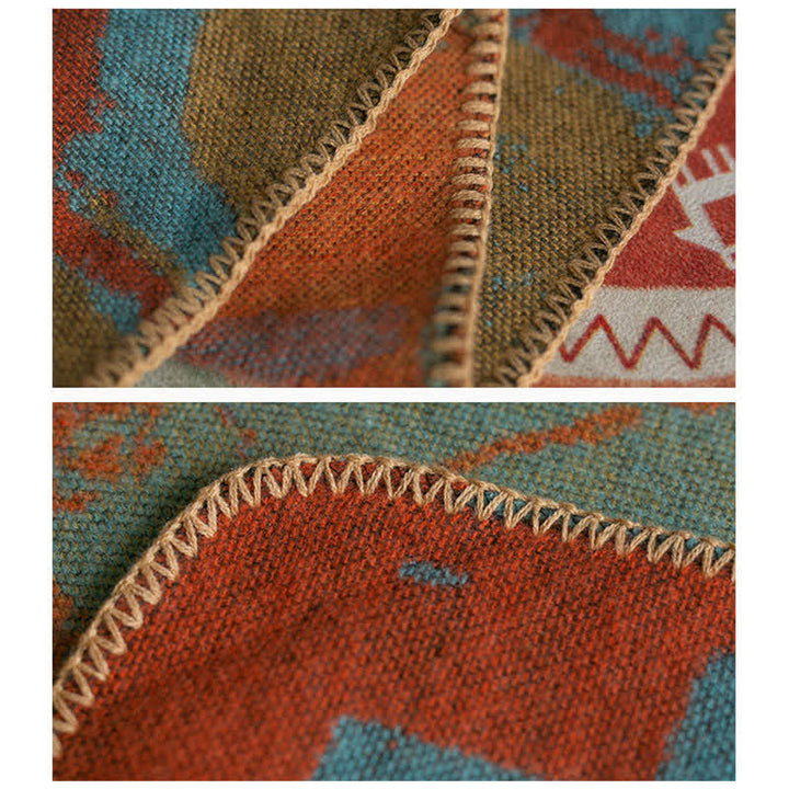 Bufanda tibetana de color naranja - image 15