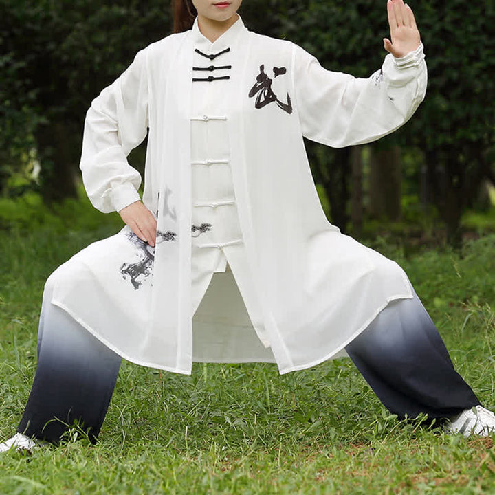 Conjunto de 3 piezas de Buddha Stones con diseño de árbol Yin Yang, Tai Chi, práctica espiritual zen, meditación y oración, uniforme unisex. - image 5
