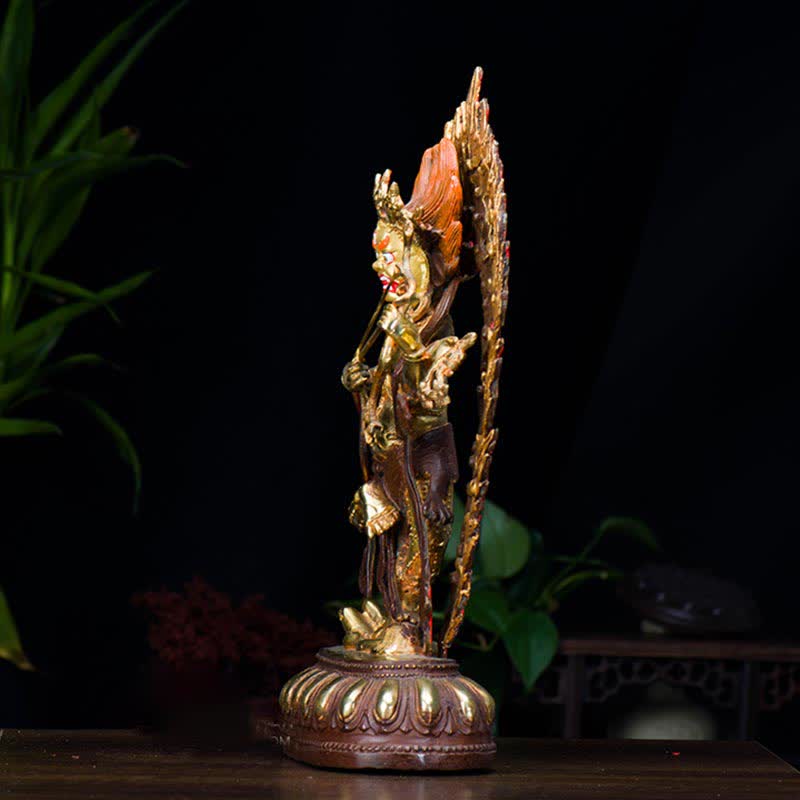 Figura de Buda Kurukulla, estatua de cobre de serenidad, decoración del hogar - image 3