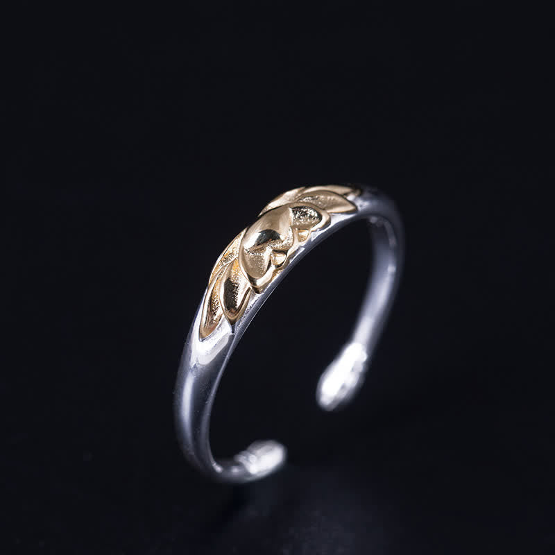 Anillo Nuevo Comienzo de Flor de Loto de Plata de Ley 925 con Buddha Stones