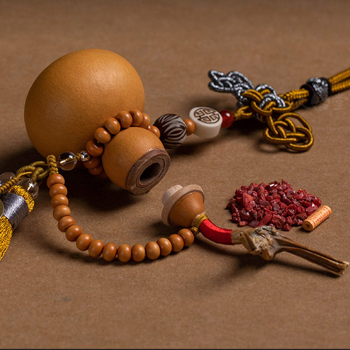 Buddha Stones, monedas Feng Shui, calabaza, nudo chino, monedas de la suerte, cinco emperadores, dinero, riqueza, borlas, decoración
