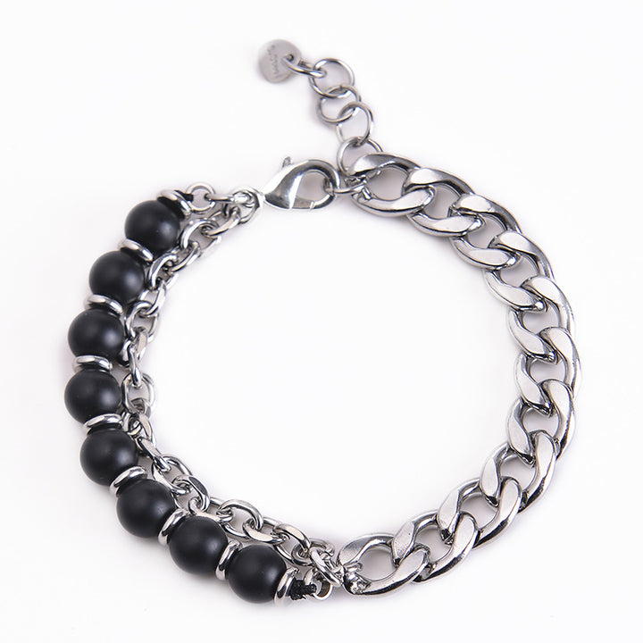 Pulsera resistente con Buddha Stones, ojo de tigre, jaspe Picasso, piedra esmerilada