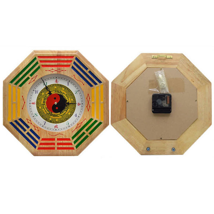Reloj de pared con mapa de energía de equilibrio de mapa Feng Shui Bagua - image 14