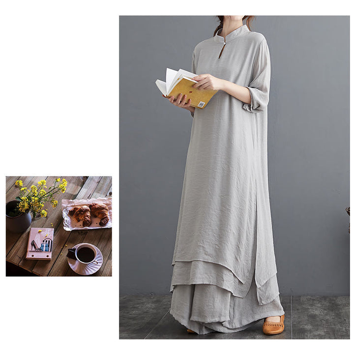 Conjunto de ropa de Yoga para mujer, Buddha Stones, patrón Simple, meditación, oración, práctica Zen espiritual, Yoga