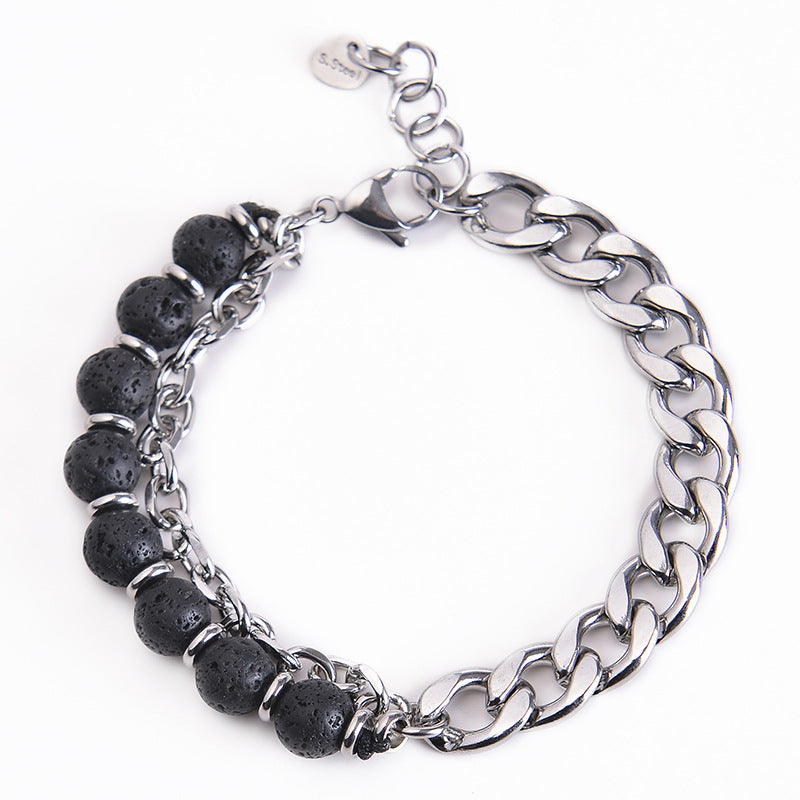 Pulsera resistente con Buddha Stones, ojo de tigre, jaspe Picasso, piedra esmerilada