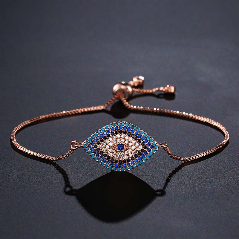 Pulsera curativa con protección contra el mal de ojo con Buddha Stones