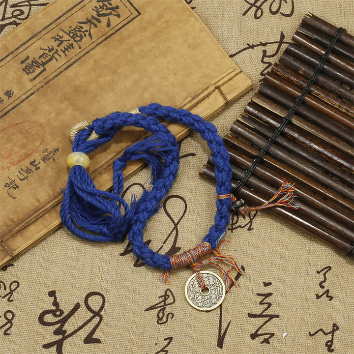 Pulsera hecha a mano con Buddha Stones, fantasmas de montaña, gastar dinero, protegerse de los espíritus malignos