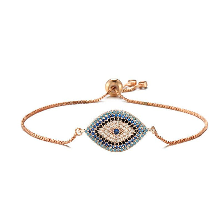 Pulsera curativa con protección contra el mal de ojo con Buddha Stones