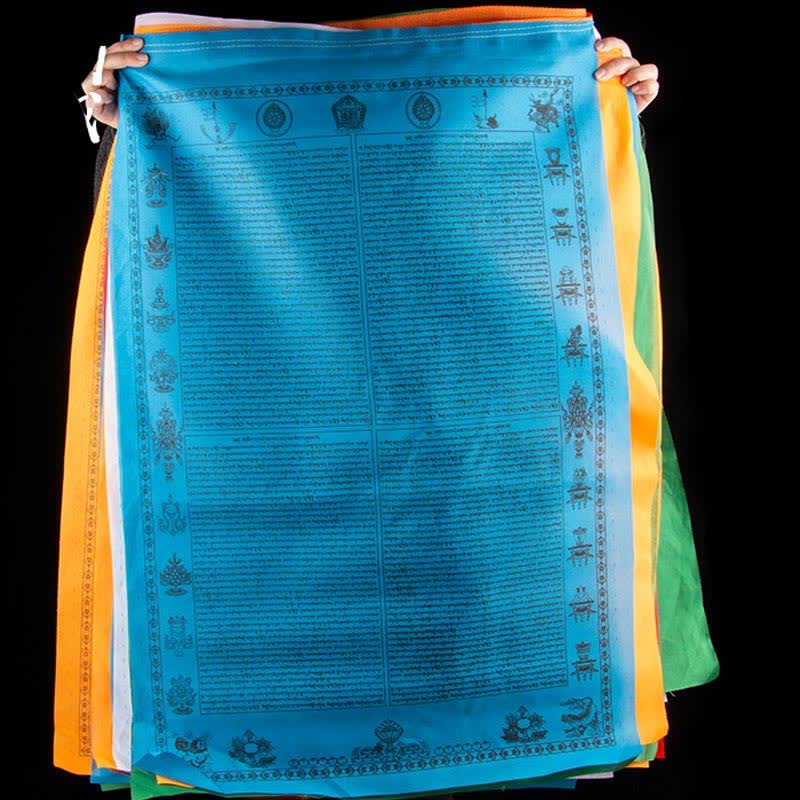 Bandera tibetana de oración al aire libre, 5 colores, caballo de viento, felicidad, auspicioso