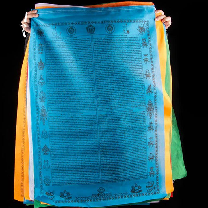 Bandera tibetana de oración al aire libre, 5 colores, caballo de viento, felicidad, auspicioso