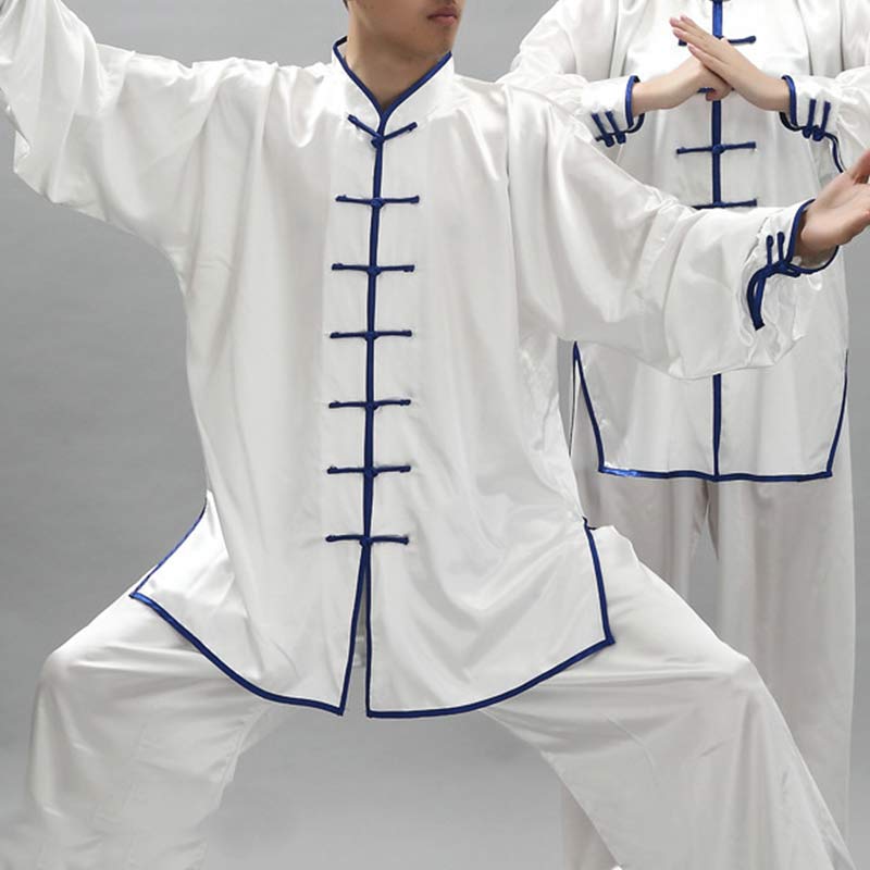 Buddha Stones patrón Simple meditación oración espiritual Zen Tai Chi Qigong práctica conjunto de ropa Unisex