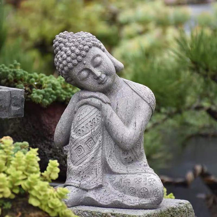 Buddha Stones Meditación tibetana Buda Bendición Compasión Serenidad Decoración del hogar