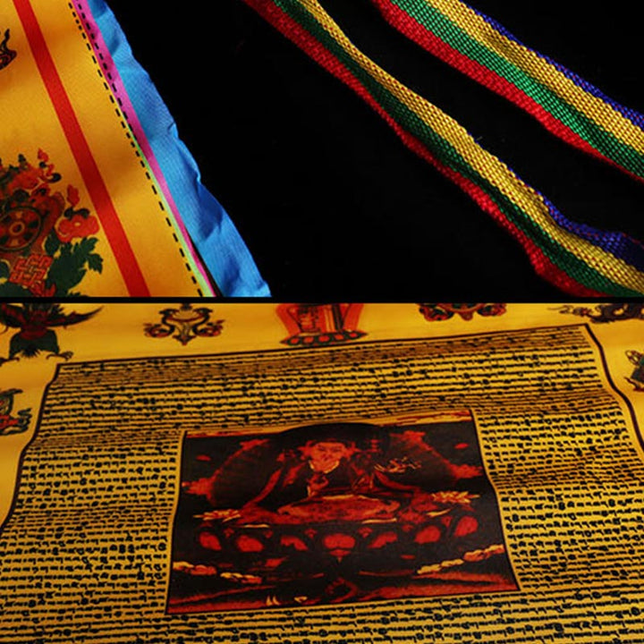 Bendición tibetana al aire libre 10 piezas bandera de oración