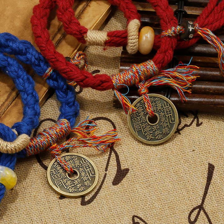 Pulsera hecha a mano con Buddha Stones, fantasmas de montaña, gastar dinero, protegerse de los espíritus malignos