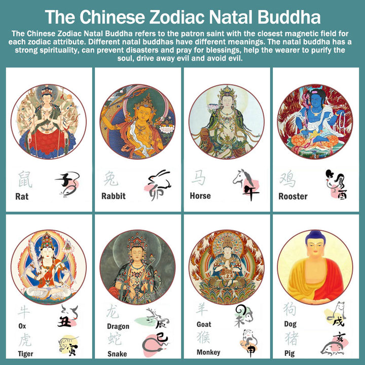 Buddha Stones Zodíaco Chino Buda Natal Hoja Pequeña Sándalo Rojo Jade Ágata Roja PiXiu Sooth Pulsera