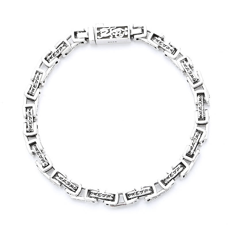 Pulsera de cobre con Buddha Stones, dragón Om Mani Padme Hum grabado, suerte y éxito - image 4