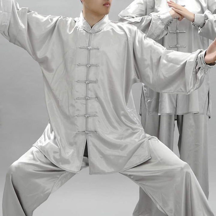 Buddha Stones patrón Simple meditación oración espiritual Zen Tai Chi Qigong práctica conjunto de ropa Unisex