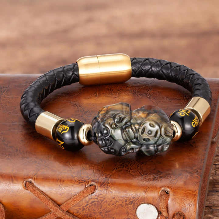 Pulsera FengShui Ojo de Tigre Pixiu