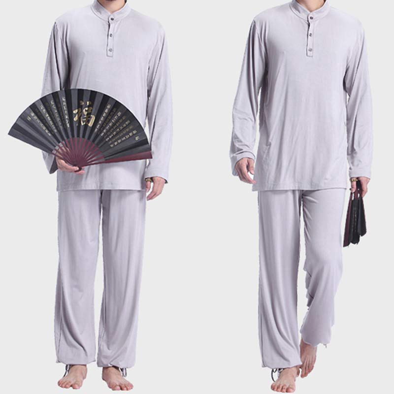 Conjunto de ropa para hombre, Buddha Stones , meditación, oración, Zen espiritual, Tai Chi, práctica de Yoga - image 1