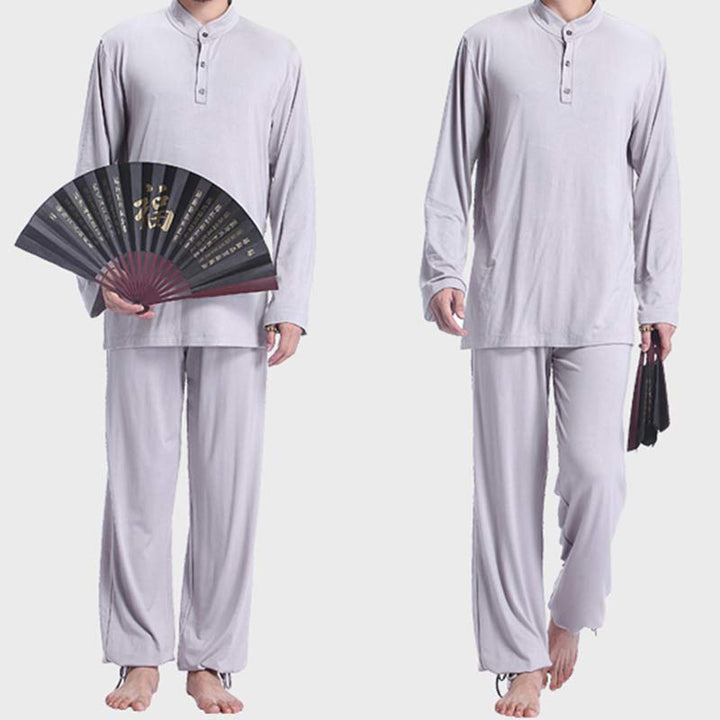 Conjunto de ropa para hombre, Buddha Stones , meditación, oración, Zen espiritual, Tai Chi, práctica de Yoga - image 1