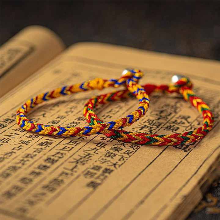 Buddha Stones;Que seas buena fortuna y éxito; Pulsera Suerte Multicolor - image 1