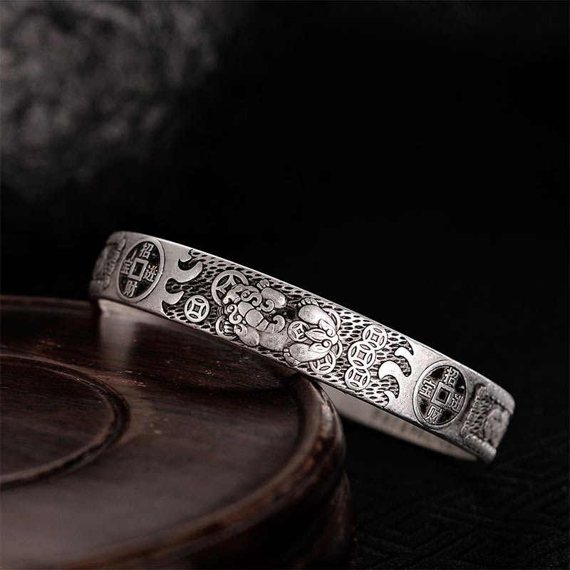 Pulsera ajustable de protección FengShui Lucky PiXiu de Buddha Stones
