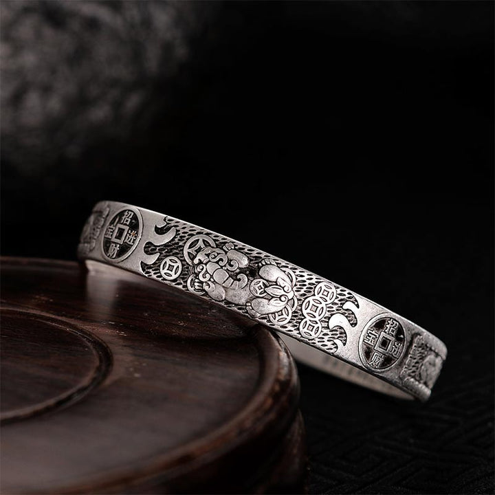 Pulsera ajustable de protección FengShui Lucky PiXiu de Buddha Stones