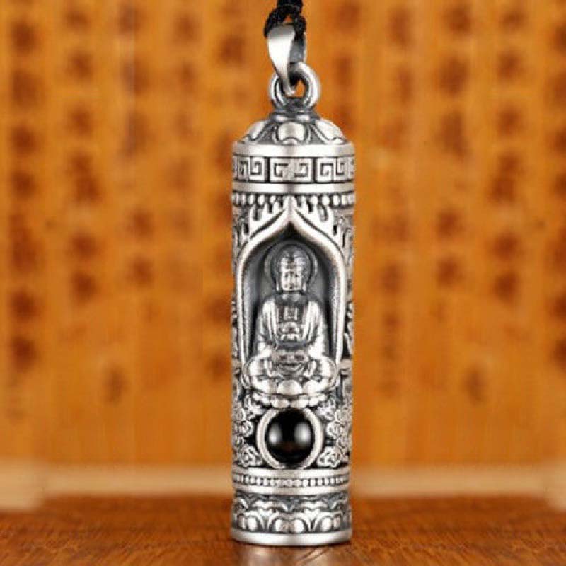 Colgante de collar de prosperidad de proyección de Buda natal del zodiaco chino - Perro/Cerdo - image 21