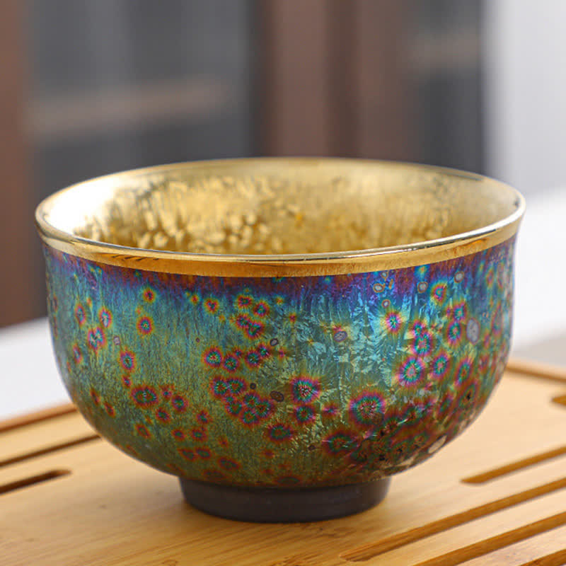 Tazas de té de cerámica coloridas de las Buddha Stones - 9,5 cm x 5,5 cm x 180 ml - image 12