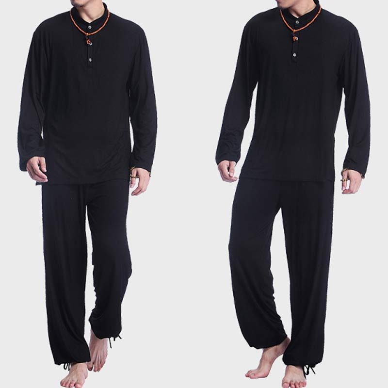 Conjunto de ropa para hombre, Buddha Stones , meditación, oración, Zen espiritual, Tai Chi, práctica de Yoga - image 18