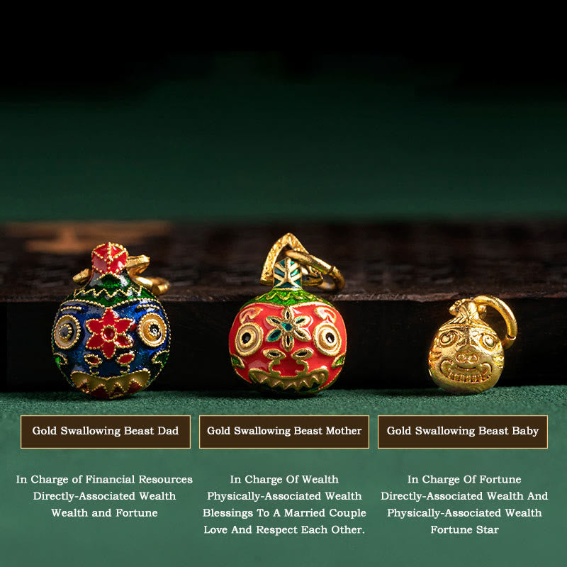 Pulsera de éxito con Buddha Stones, familia de bestias tragadoras de oro, varios cristales de ágata