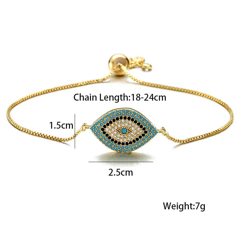 Pulsera curativa con protección contra el mal de ojo con Buddha Stones